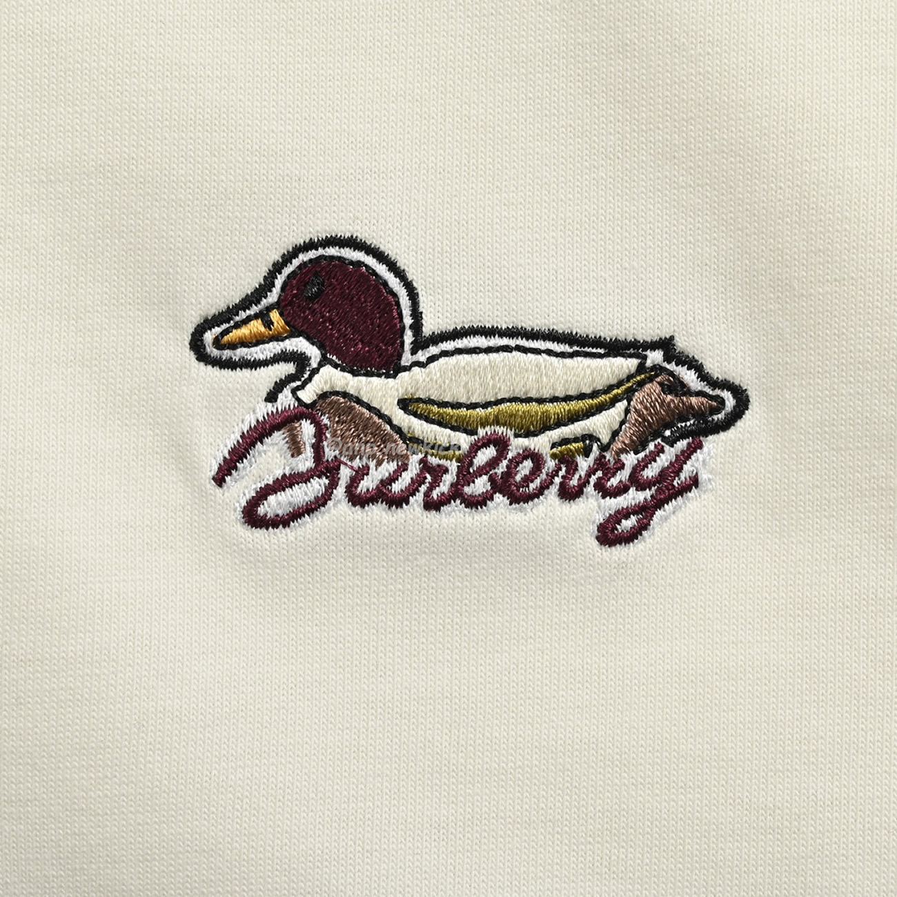 Burberry Embroidered Logo Little Duck Cotton T Shirt (5) - newkick.app